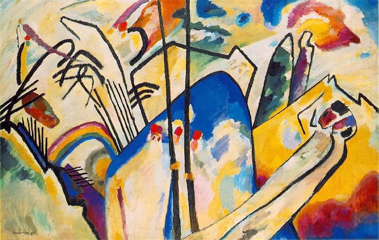 Composición IV by Wassily Kandinsky (1911)