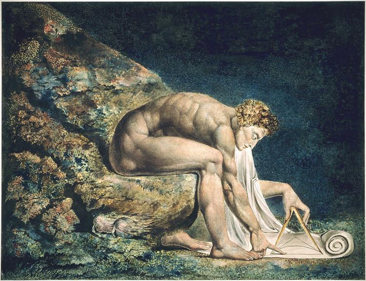 Newton by William Blake (1795)