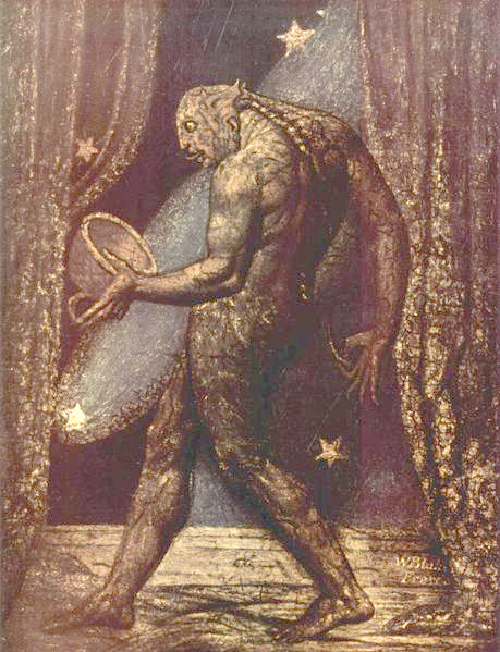 El fantasma de una pulga by William Blake (1820)